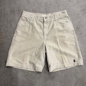 Men’s wide wale corduroy baggy y2k surf shorts by guess vintage made in usa size